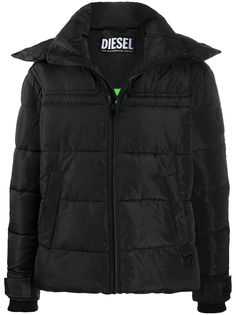 Diesel пуховик с капюшоном