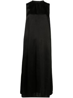 Ann Demeulemeester атласное платье миди