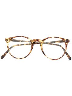 Oliver Peoples очки OMalley черепаховой расцветки