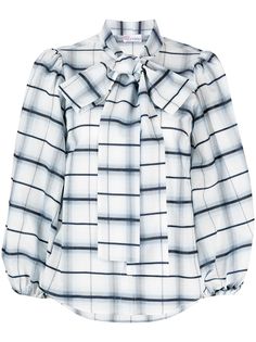RED Valentino рубашка с бантом