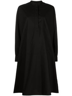 MM6 Maison Margiela платье-трапеция с плиссировкой на спине