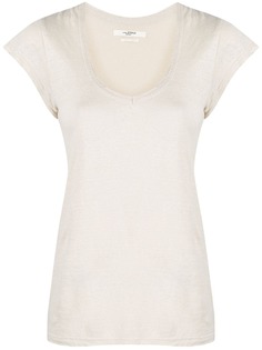 Isabel Marant Étoile футболка Zankou с U-образным вырезом