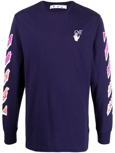Off-White толстовка с логотипом Arrows