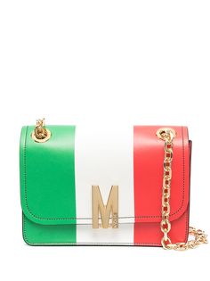 Moschino сумка на плечо с логотипом