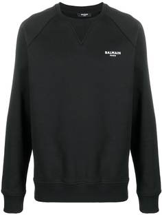 Balmain толстовка с длинными рукавами и логотипом
