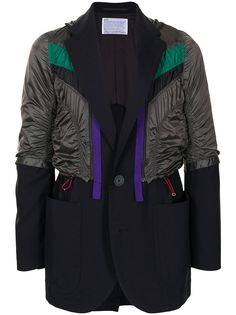 Kolor colour-block blazer