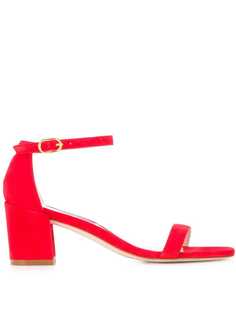 Stuart Weitzman босоножки The Simple на наборном каблуке