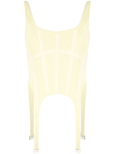 Dion Lee топ-корсет с подвязками