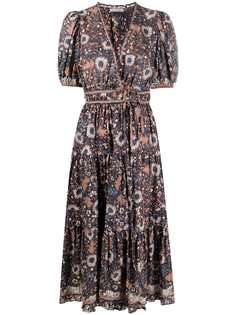 Ulla Johnson Margot floral print wrap dress