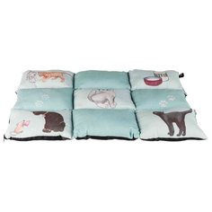 Лежак для кошек TRIXIE Patchwork 70х55 см мятный