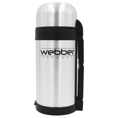 Классический термос Webber SST-1500P (1.5 л) серебристый