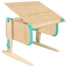 Стол ДЭМИ СУТ-24 75x55 см клен/аквамарин/бежевый
