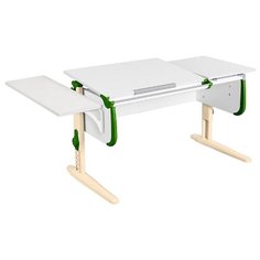 Стол ДЭМИ White-double СУТ-25-01К 145x55 см белый/зеленый/бежевый