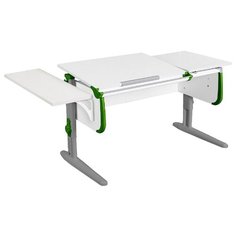 Стол ДЭМИ White-double СУТ-25-01К 145x55 см белый/зеленый/серый
