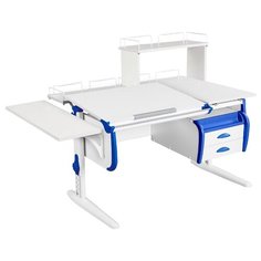 Парта ДЭМИ White-double СУТ-25-05-Д1 145x82 см белый/синий/белый