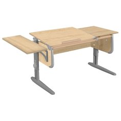 Стол ДЭМИ White-double СУТ-25-01К 145x55 см клен/серый/серый