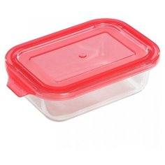 Mallony Контейнер Limpido 370мл 5479 прозрачный/красный