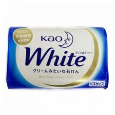 Крем-мыло кусковое Kao White с ароматом белых цветов, 130 г КАО
