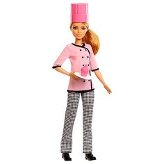 Кукла Barbie Кем быть? Повар, 29 см, FMT47