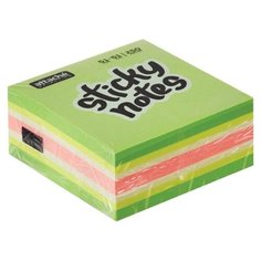 Attache SELECTION Блок-кубик Фреш 250 листов, 51х51 мм (383724) зеленый/розовый