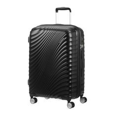 Чемодан American Tourister JetGlam M 77.5 л, Metallic Black