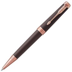 PARKER шариковая ручка Premier K560, черный цвет чернил