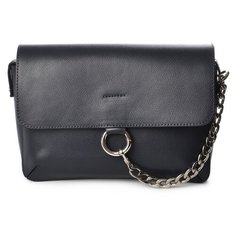 Сумка кросс-боди Afina, натуральная кожа, синий