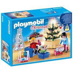 Набор с элементами конструктора Playmobil Christmas 9495 Рождественская Гостиная