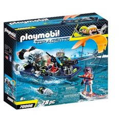 Набор с элементами конструктора Playmobil Top Agents 70006 Команда S.H.A.R.K. Гарпунное ремесло