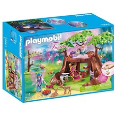 Набор с элементами конструктора Playmobil Fairies 70001 Сказочный лесной дом