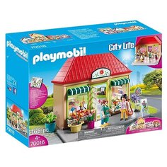 Набор с элементами конструктора Playmobil City Life 70016 Мой цветочный магазин