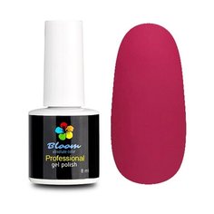 Гель-лак для ногтей Bloom Базовая палитра (классические), 8 мл, оттенок амарант