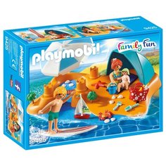 Набор с элементами конструктора Playmobil Family Fun 9425 Семейный Пляжный День