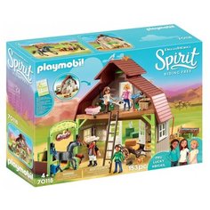 Набор с элементами конструктора Playmobil Spirit Riding Free 70118 Конюшня