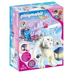 Конструктор Playmobil Magic 9473 Хрустальный дворец: Йети с санями