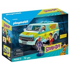 Набор с элементами конструктора Playmobil SCOOBY-DOO! 70286 Таинственная машина