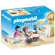 Набор с элементами конструктора Playmobil City Life 70198 Дантист