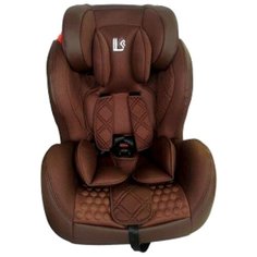 Автокресло группа 1/2/3 (9-36 кг) LiTTLE KiNG BQ-06 Isofix, коричный