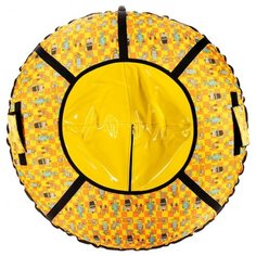 Тюбинг Zimpa Роботы 110 см желтый