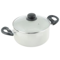Кастрюля NaturePan Еco-Line EC22 с крышкой 4 л, белый