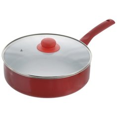 Сотейник NaturePan Modern MD26/кр 26 см с крышкой, красный
