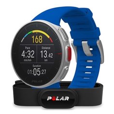 Умные часы c GPS Polar Vantage V с датчиком H10 синий