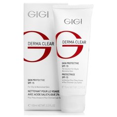 Gigi Derma Clear Skin Protective SPF15 Крем увлажняющий защитный для лица, 75 мл