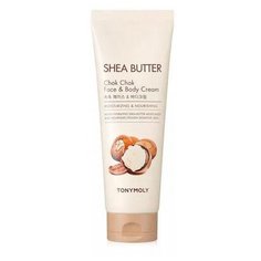 Крем для тела TONY MOLY Shea Butter Chok Chok Face & Body Cream, 250 мл