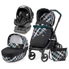 Универсальная коляска Peg-Perego Book 500 Elite Modular (3 в 1) tartan
