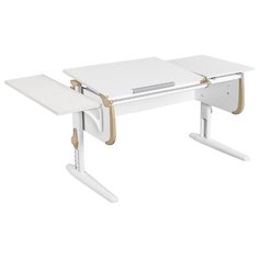 Стол ДЭМИ White-double СУТ-25-01К 145x55 см белый/бежевый/белый