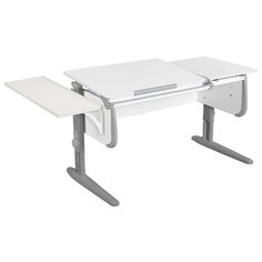 Стол ДЭМИ White-double СУТ-25-01К 145x55 см белый/серый/серый