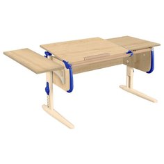 Стол ДЭМИ White-double СУТ-25-01К 145x55 см клен/синий/бежевый