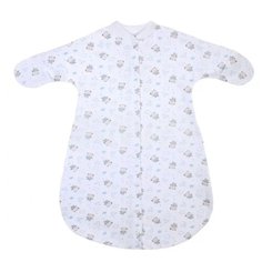 Конверт-мешок KotMarKot 6940/6941 белый/голубой 56-62 см