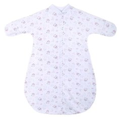 Конверт-мешок KotMarKot 6940/6941 белый/розовый 62-68 см